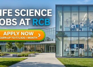 ₹71,920 per month Salary at RCB: Research Associate Vacancy for Life Science Candidates Life Science Jobs at RCB | Candidates Apply Now