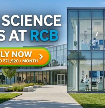 ₹71,920 per month Salary at RCB: Research Associate Vacancy for Life Science Candidates Life Science Jobs at RCB | Candidates Apply Now