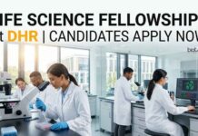 DHR International Fellowship Abroad 2026-27: Global Training Opportunity for Health Science Researchers Life Science Fellowships at DHR | Candidates Apply Now