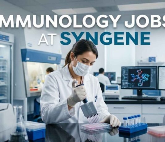 Immunology Jobs at Syngene | Candidates Apply Now