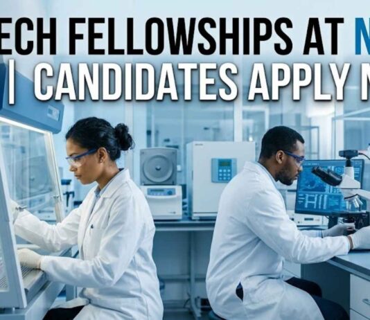NIPER JRF Recruitment 2026 – Biotech Fellowships Opportunity with ₹37,000 Salary Biotech Fellowships at NIPER | JRF | Candidates Apply Now