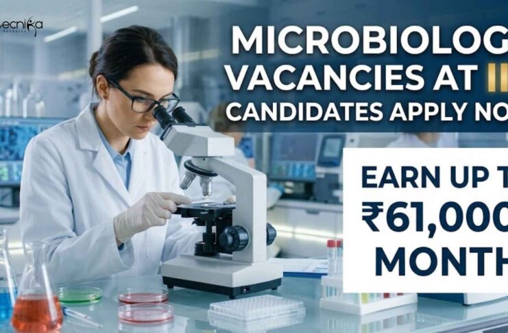 Upto ₹66,490 per month Salary at IIT | Microbiology & Virology Research Jobs 2026 Microbiology Vacancies at IIT | Candidates Apply Now