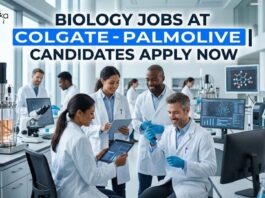 Research Trainee at Colgate-Palmolive – Biology Jobs Opportunity in Mumbai Biology Jobs at Colgate-Palmolive | Candidates Apply Now