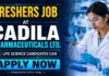 Life Science Freshers Job at Cadila | Candidates Apply Now