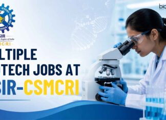 Up to ₹67,000/Month Salary at CSIR-CSMCRI | Multiple Biotech Jobs Vacancies Announced Multiple Biotech Jobs at CSIR-CSMCRI | Candidates Apply Now