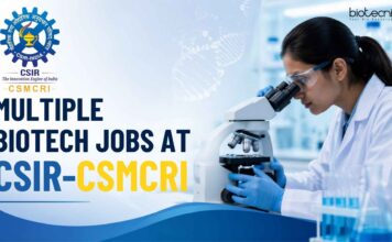 Up to ₹67,000/Month Salary at CSIR-CSMCRI | Multiple Biotech Jobs Vacancies Announced Multiple Biotech Jobs at CSIR-CSMCRI | Candidates Apply Now