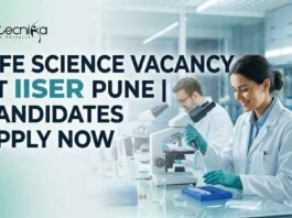 IISER Research Associate Vacancy 2026 | Life Science Researchers Apply Now Life Science Vacancy at IISER | Candidates Apply Now