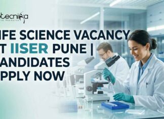 IISER Research Associate Vacancy 2026 | Life Science Researchers Apply Now Life Science Vacancy at IISER | Candidates Apply Now