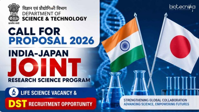 Call for Proposal 2026: DST-Japan JOINT Research Science Prog Call for Proposal 2026: DST-Japan JOINT Research Science Prog