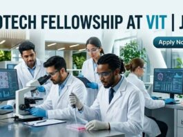 Biotech Fellowship at VIT | JRF | Apply Now