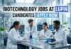 Biotechnology Jobs at Lupin | Candidates Apply Now