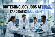Lupin Biotechnology Jobs 2026 | Production Mammalian Roles Biotechnology Jobs at Lupin | Candidates Apply Now