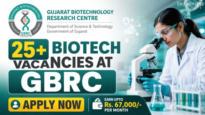Multiple Biotech Vacancies at GBRC | Candidates Apply Now Multiple Biotech Vacancies at GBRC | Candidates Apply Now