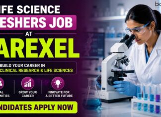 Freshers Recruitment at Parexel: Life Science Jobs Open Life Science Freshers Job at Parexel | Candidates Apply Now