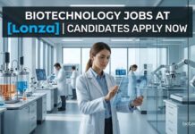 Biology & Biotech Vacancy at Lonza | Apply Now Biotechnology Jobs at Lonza | Candidates Apply Now