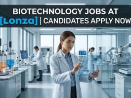 Biology & Biotech Vacancy at Lonza | Apply Now Biotechnology Jobs at Lonza | Candidates Apply Now