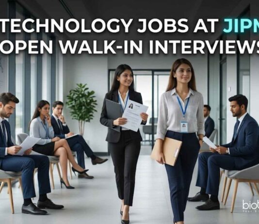 Biotechnology Jobs at JIPMER | Candidates Attend The Walk-in