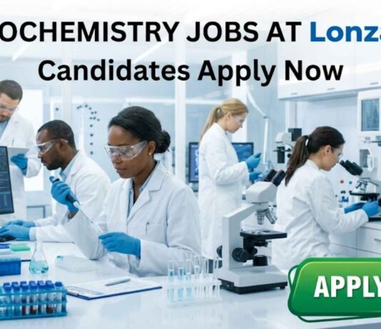 Biochemistry Jobs at Lonza | Candidates Apply Now
