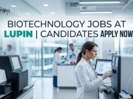 Biotechnology Jobs at Lupin | Candidates Apply Now