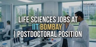 IIT Bombay Postdoctoral Position in Synthetic Biology | Molecular Biology Jobs – Apply Now Life Sciences Jobs at IIT Bombay | Postdoctoral Position