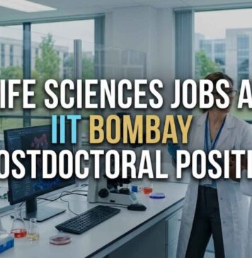 IIT Bombay Postdoctoral Position in Synthetic Biology | Molecular Biology Jobs – Apply Now Life Sciences Jobs at IIT Bombay | Postdoctoral Position