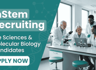 Life Sciences Vacancy at inStem – Apply Before Deadline inStem Recruitment 2026 Announced. Apply for Life Sciences Vacancy and build your Career in Molecular Biology.