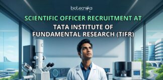 ₹1,18,110 Salary! Scientific Officer Recruitment At Tata Institute of Fundamental Research (TIFR). Latest Life Science Jobs 2026