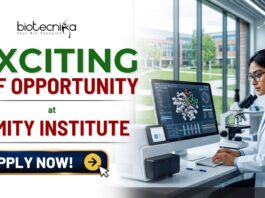 Apply for a Junior Research Fellow Job at Amity Institute of Neuropsychology & Neurosciences. Life Science Jobs in 2026