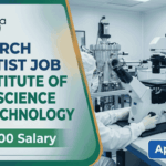 ₹56,000 Salary Research Scientist Job At Institute of Nano Science and Technology | Apply Now
