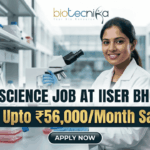 ₹56,000/Month Salary Life Science Job at IISER Bhopal | Application Invited! ₹56,000/Month Salary Life Science Job at IISER Bhopal | Application Invited!