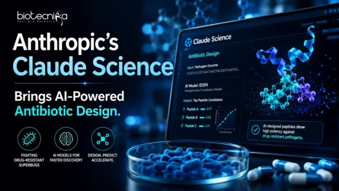AnthropicAnthropic's Claude Science Brings AI-Powered Antibiotic Design's Claude Science Opens a New Chapter in Antibiotic Research Anthropic's Claude Science Brings AI-Powered Antibiotic Design
