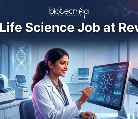 BSc Life Science Job at Revvity India | Apply Online Here BSc Life Science Job at Revvity India