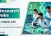 Explore Biochemistry Research Jobs at ARI Pune Recruitment. Apply for Junior Research Fellow Role & Work on Pharmacological Formulations.