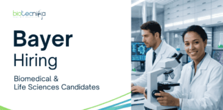 Biomedical Life Sciences Jobs at Bayer | Online Applications Apply for Biomedical Life Sciences Jobs at Bayer in Hyderabad and Explore Bioinformatics Career in R&D Sector.