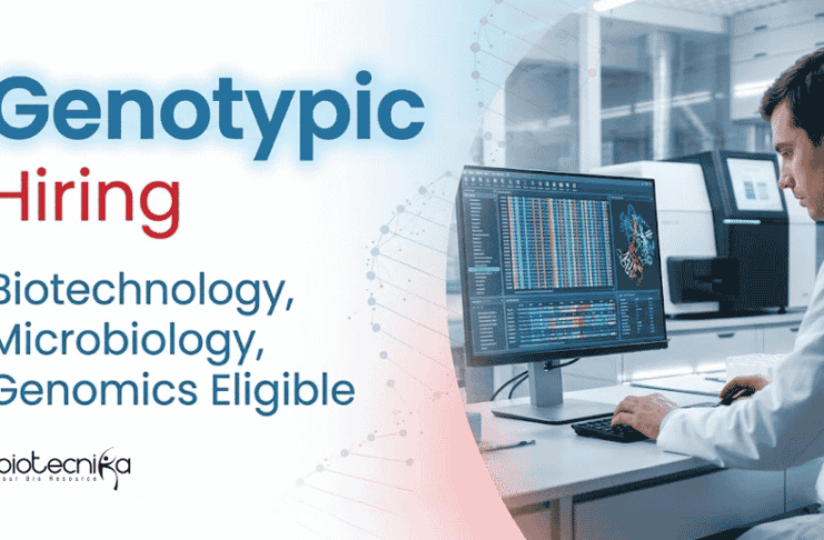 Microbiology & Biotechnology Jobs at Genotypic | Apply Now Apply for Microbiology & Biotechnology Jobs in Delhi NCR at Genotypic. Excellent Opportunity for Career in Genomics.