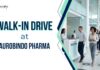 Walk-In Drive for Fermentation Roles. Biotechnology Candidates Jobs in Production under Aurobindo Careers.