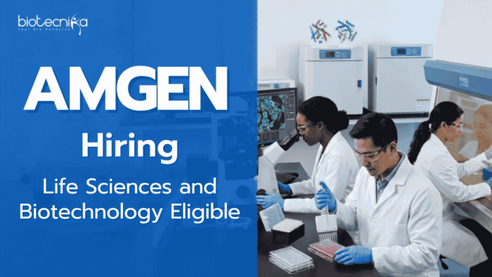 Biotechnology Jobs at Amgen Apply for Amgen Careers in Hyderabad. Explore Biotechnology and Life Sciences Jobs as Associate Quality Complaints.