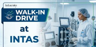Biotechnology Jobs at Intas | Attend the Walk-In Drive Apply for Intas Career Opportunities through the Virtual Walk-In Drive for Executive Biotechnology Jobs in Ahmedabad.
