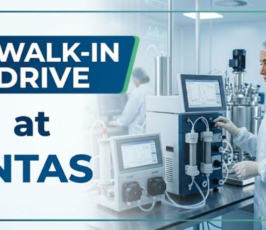 Apply for Intas Career Opportunities through the Virtual Walk-In Drive for Executive Biotechnology Jobs in Ahmedabad.