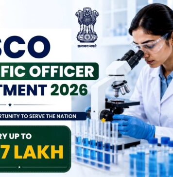 CDSCO Scientific Officer Recruitment 2026 | Salary Up to ₹1.7 Lakh – Apply Now CDSCO Scientific Officer Recruitment 2026 Salary Up to ₹1.7 Lakh – Apply Now