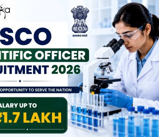CDSCO Scientific Officer Recruitment 2026 | Salary Up to ₹1.7 Lakh – Apply Now CDSCO Scientific Officer Recruitment 2026 Salary Up to ₹1.7 Lakh – Apply Now