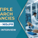 CSIR-NIScPR Recruitment 2026 - Multiple Life Sciences Vacancies. Candidates Seeking Research Jobs Attend the Walk-in Interview.