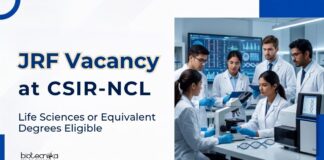 CSIR Recruitment for Junior Research Fellow | Life Sciences Eligible CSIR-NCL Recruitment 2026 for Junior Research Fellow positions under a DBT-funded project. Life Sciences Career Aspirants Apply Now.
