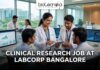 Clinical Research Job at Labcorp Bangalore