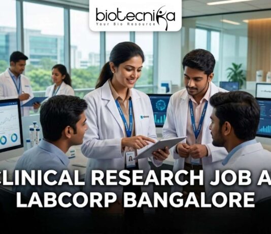 Clinical Research Job at Labcorp Bangalore