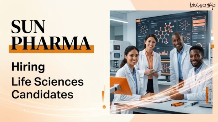 Clinical Research Jobs at Sun Pharma Sun Pharma is Hiring in Mumbai. Biology Candidates Apply for Clinical Research Jobs and Explore Sun Pharma Careers.