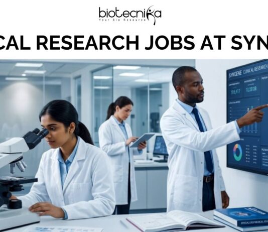 Clinical Research Jobs for Life Science Graduates at Syngene | Apply Now