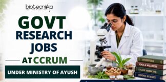 Earn Up to ₹1.78 Lakh/Month in Govt Research Jobs at CCRUM Under Ministry of AYUSH | Apply Now