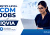 Apply for Entry-level CDM Jobs in Kolkata through IQVIA Careers and Explore Life Sciences Jobs in Leading Global Company Today.