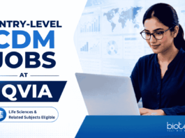 Entry-Level CDM Jobs for Life Science Graduates at IQVIA | Apply Online Apply for Entry-level CDM Jobs in Kolkata through IQVIA Careers and Explore Life Sciences Jobs in Leading Global Company Today.